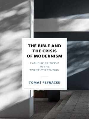 cover image of The Bible and the Crisis of Modernism